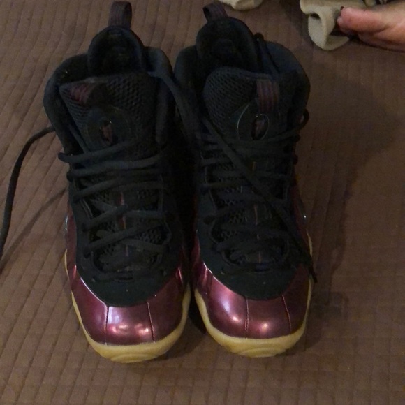 Nike Little Posite One GS 'Night Maroon’ - Picture 6 of 8